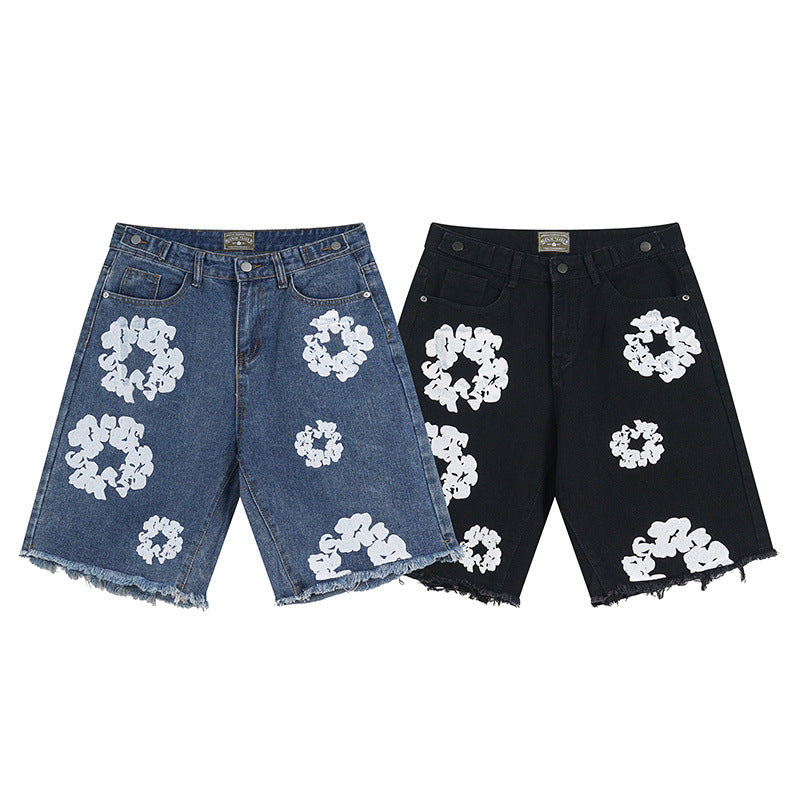 Kapok Denim Shorts Pi-Mart