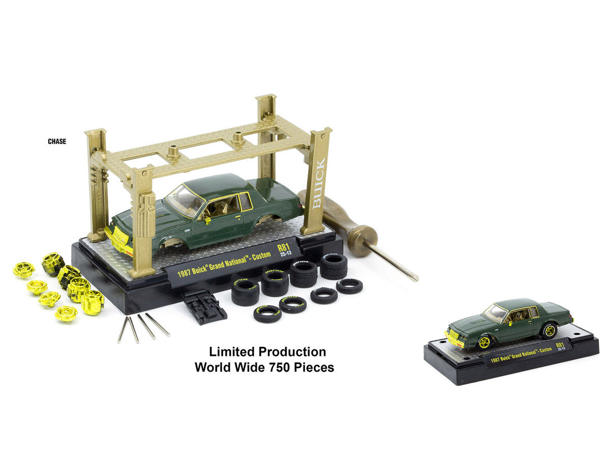 Model Kit 3 piece Car Set Release 81 Limited Edition to 9600 pieces Worldwide 1/64 Diecast Model Cars by M2 Machines LuxuryLifeWay Online Store