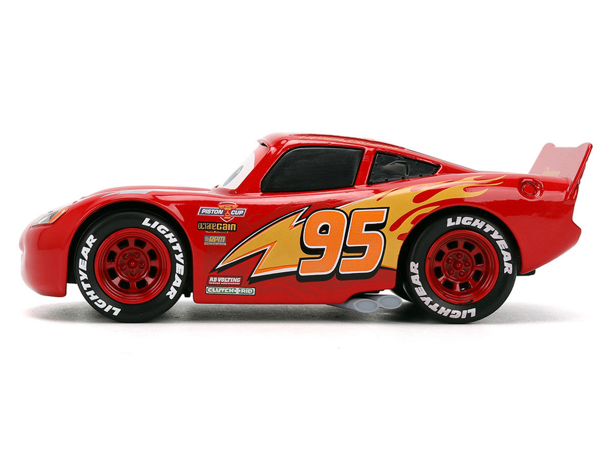Lightning McQueen #95 Red "Cars" (2006) Movie "Hollywood Rides" Series 1/32 Diecast Model Car by Jada LuxuryLifeWay Online Store