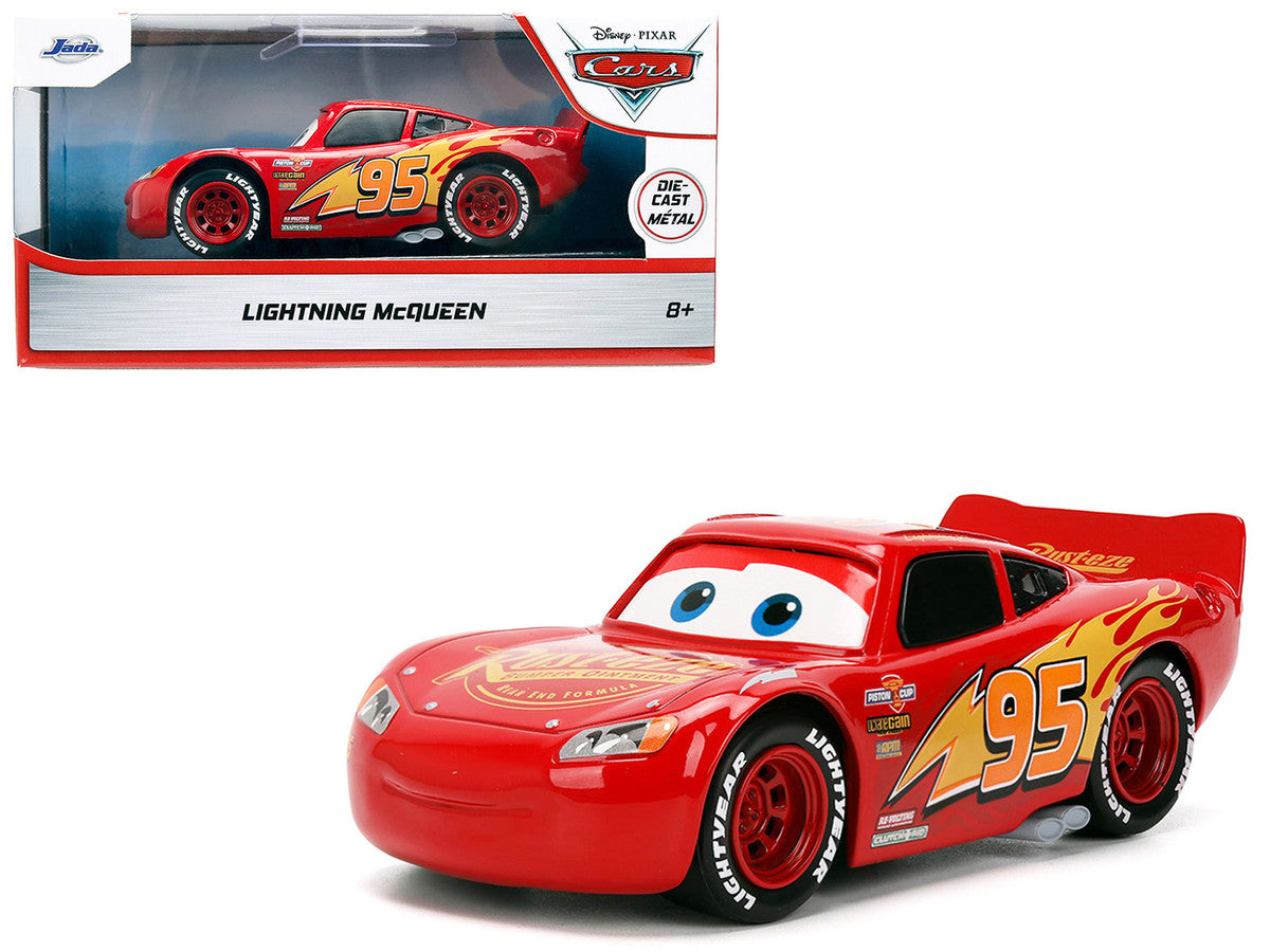 Lightning McQueen #95 Red "Cars" (2006) Movie "Hollywood Rides" Series 1/32 Diecast Model Car by Jada LuxuryLifeWay Online Store