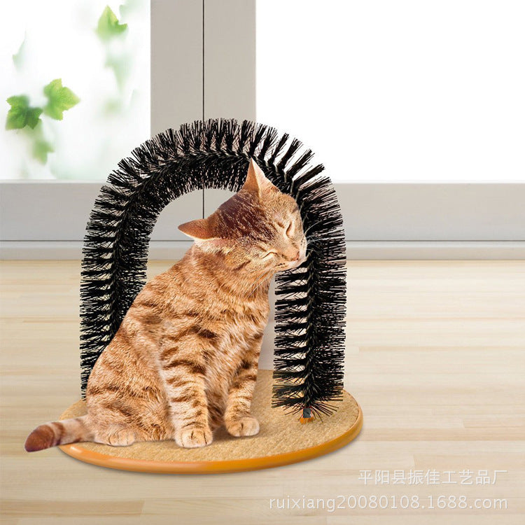 Cat Toy Scratching Massage Brush Comber Hair Cleaning Pets Fashion