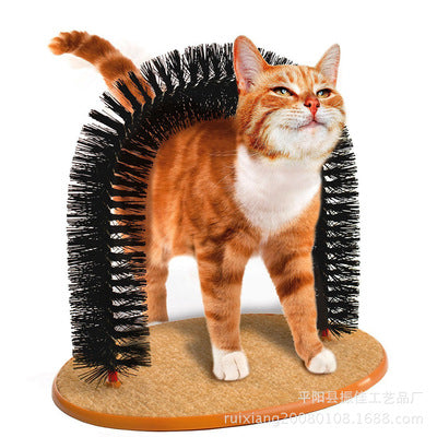Cat Toy Scratching Massage Brush Comber Hair Cleaning Pets Fashion