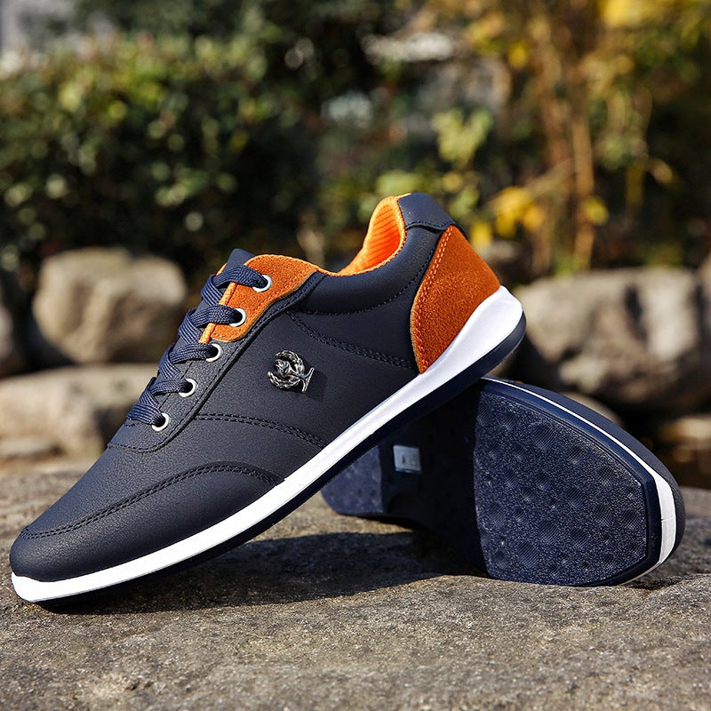 spring and autumn classic business casual shoes low to help men's shoes British fashion men's casual shoes Best YouTube Store