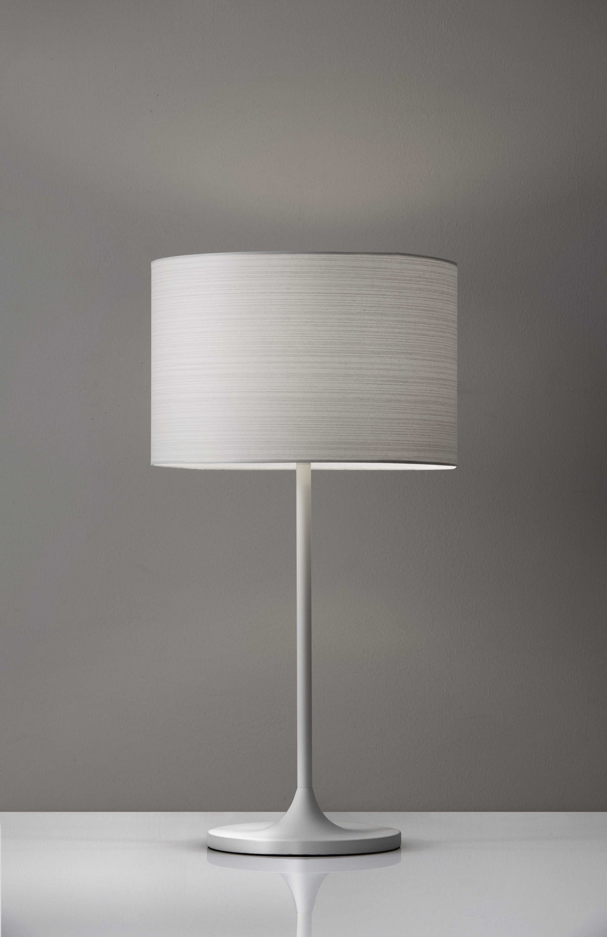 White On White Metal Table Lamp LuxuryLifeWay Online Store