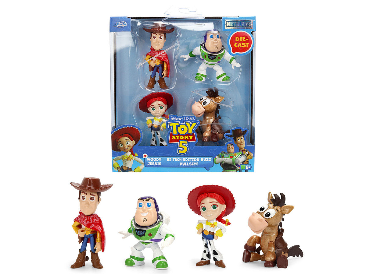 Set of 4 Diecast Figures "Toy Story 5" (2026) Movie "Metalfigs" Series Diecast Models by Jada LuxuryLifeWay Online Store