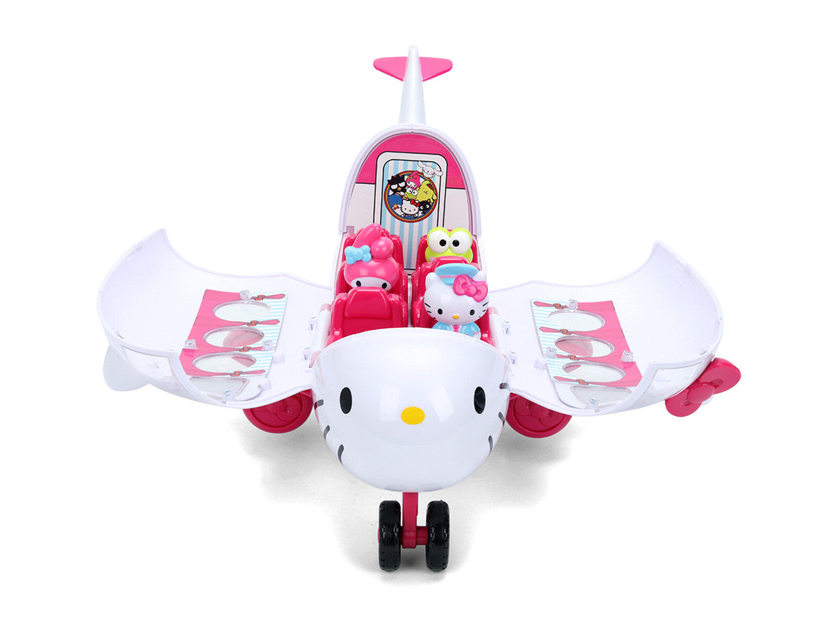 "Hello Kitty and Friends" Airplane Set with 3 Figures Model by Jada LuxuryLifeWay Online Store