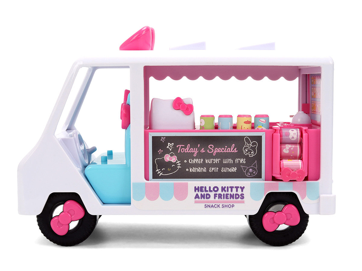 "Hello Kitty and Friends" Food Truck Set with 3 Figures Model by Jada LuxuryLifeWay Online Store