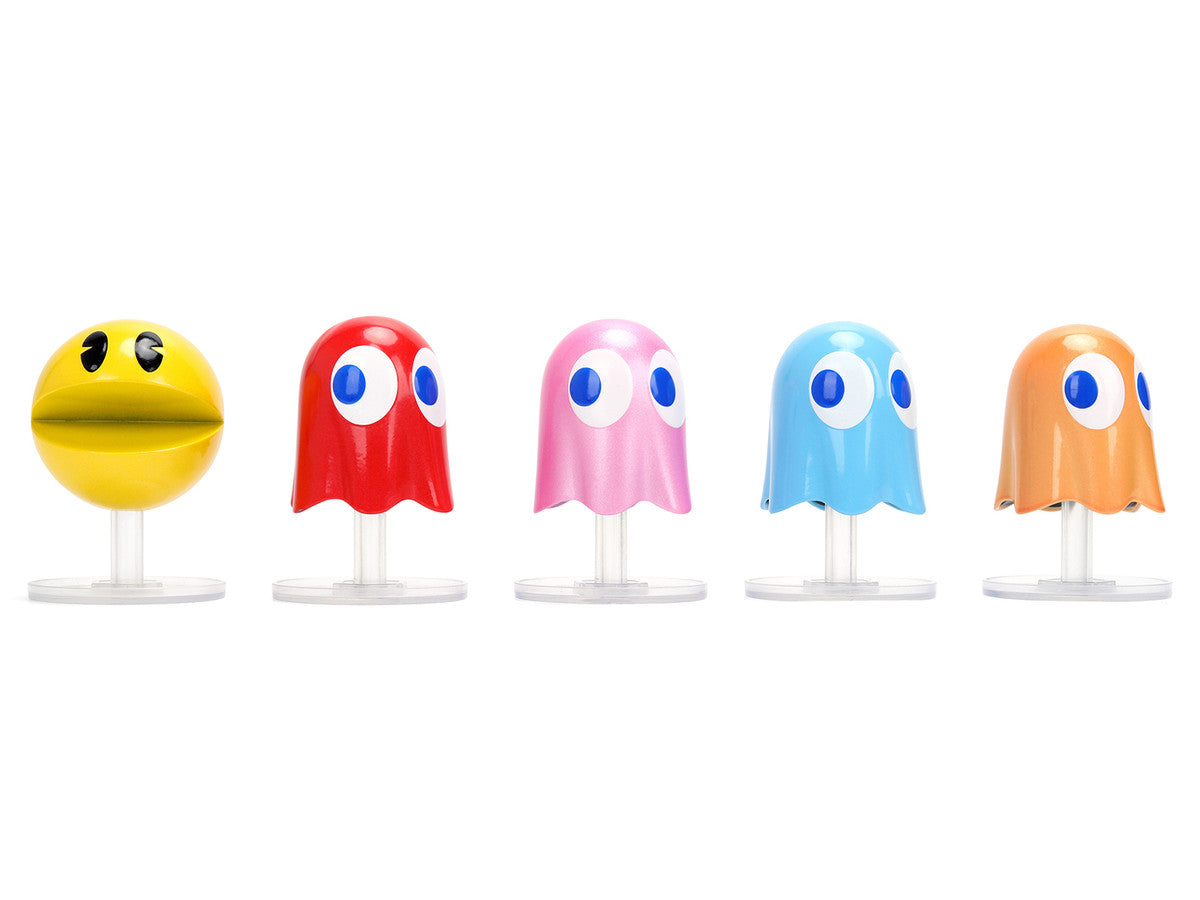 Set of 5 Diecast Figures "Pac-Man" (1980) Video Game "Metalfigs" Series Diecast Models by Jada LuxuryLifeWay Online Store