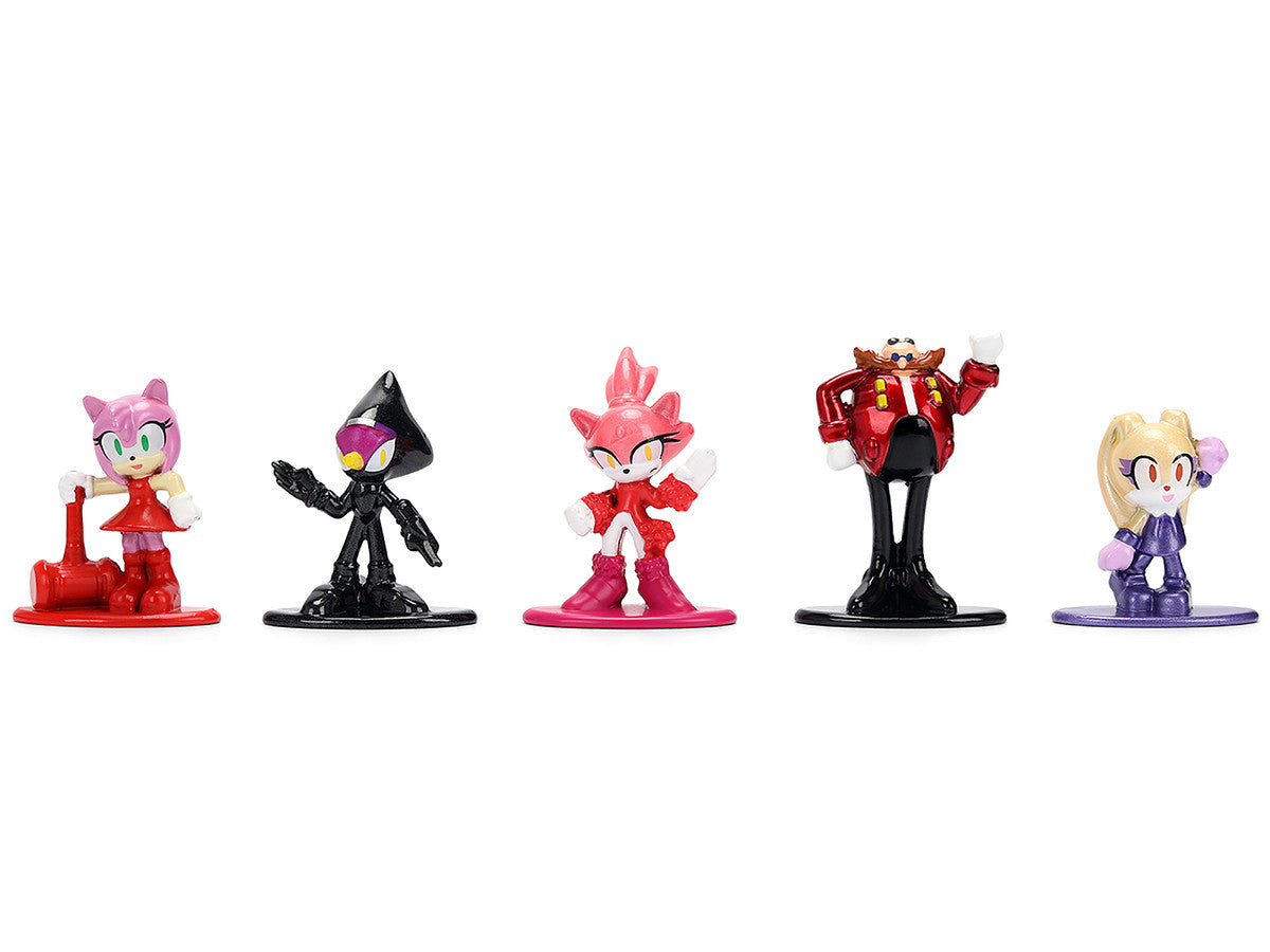 Set of 12 Diecast Figures "Sonic The Hedgehog" Video Games "Nano Metalfigs" Series Diecast Models by Jada LuxuryLifeWay Online Store