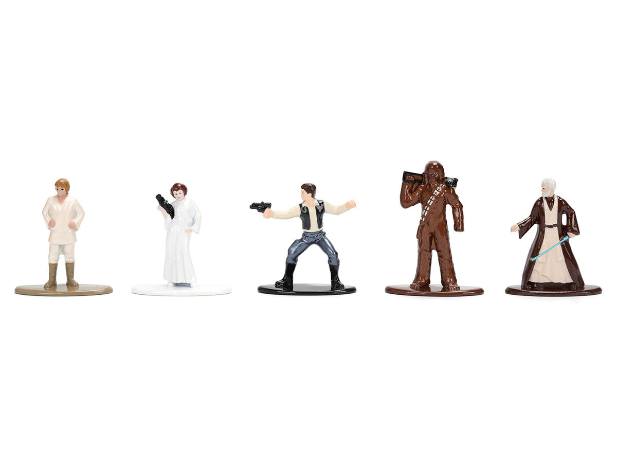Set of 12 Diecast Figures "Star Wars" Movie Franchise "Nano Metalfigs" Series Diecast Models by Jada LuxuryLifeWay Online Store