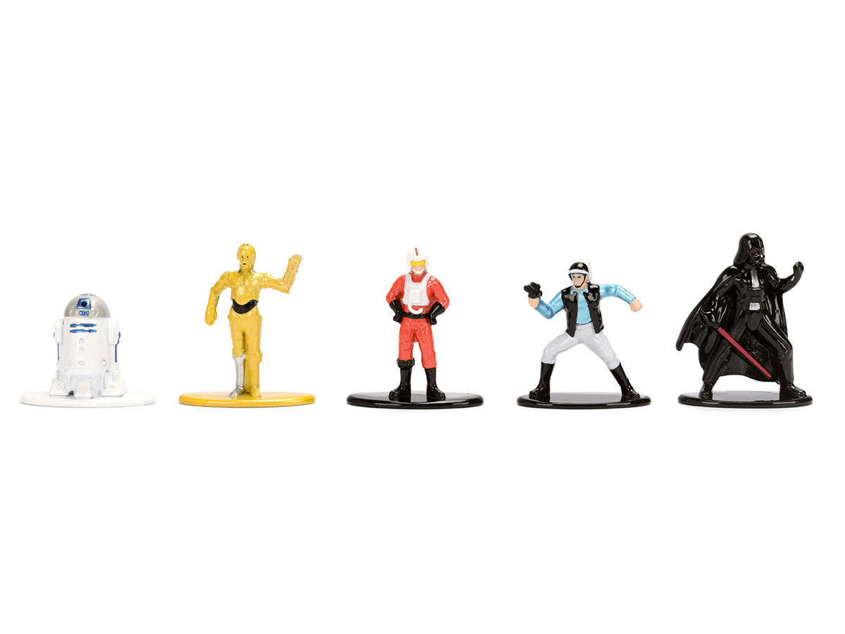 Set of 12 Diecast Figures "Star Wars" Movie Franchise "Nano Metalfigs" Series Diecast Models by Jada LuxuryLifeWay Online Store