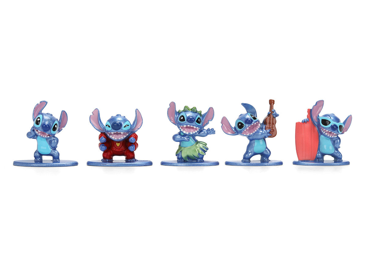 Set of 12 Diecast Figures "Disney's Stitch" Franchise "Nano Metalfigs" Series Diecast models by Jada LuxuryLifeWay Online Store