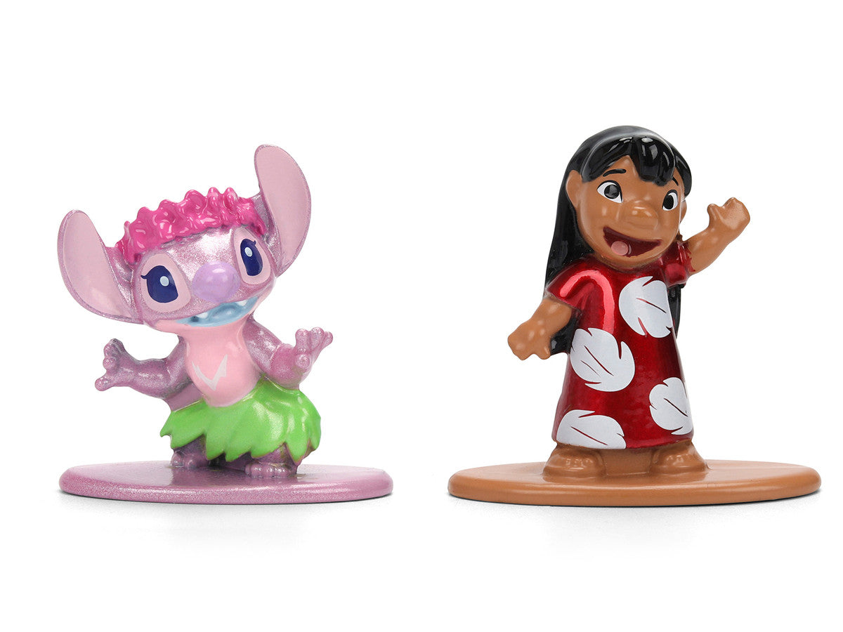Set of 12 Diecast Figures "Disney's Stitch" Franchise "Nano Metalfigs" Series Diecast models by Jada LuxuryLifeWay Online Store