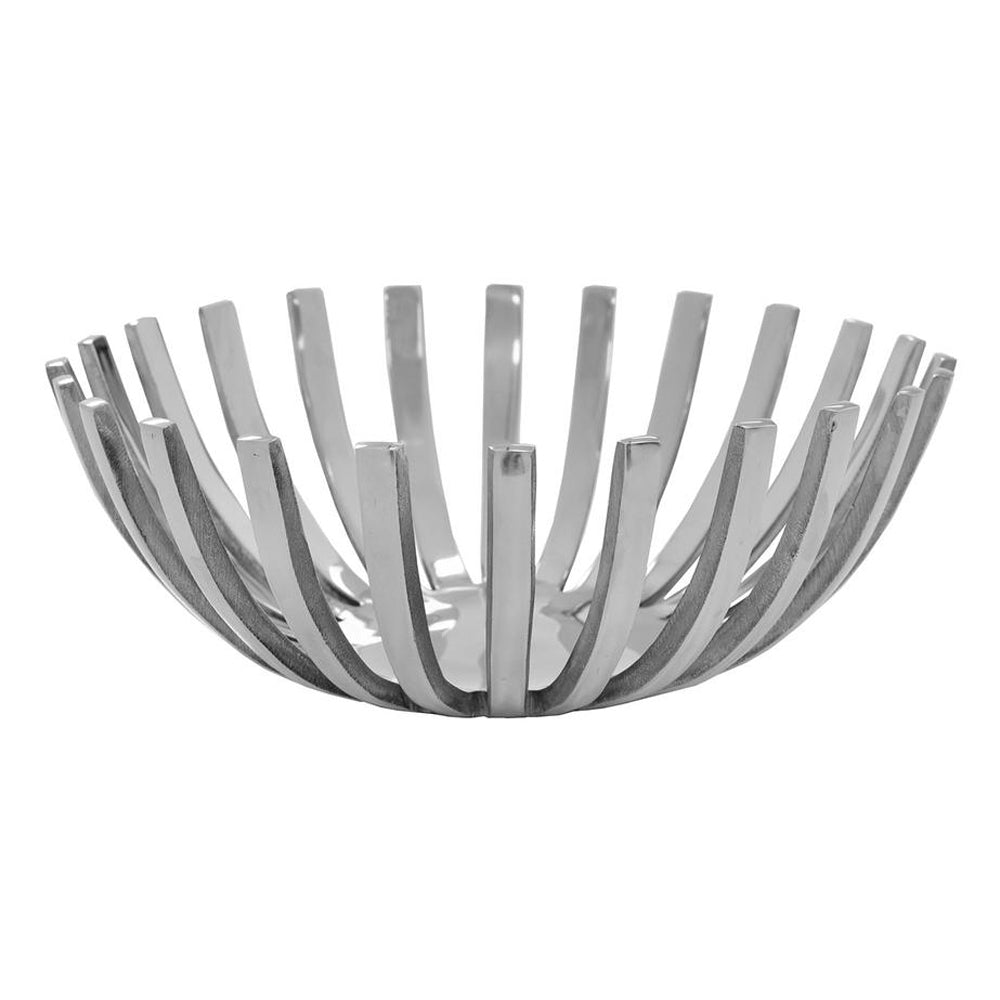 6" Silver Stainless Steel Decorative Bowl LuxuryLifeWay Online Store