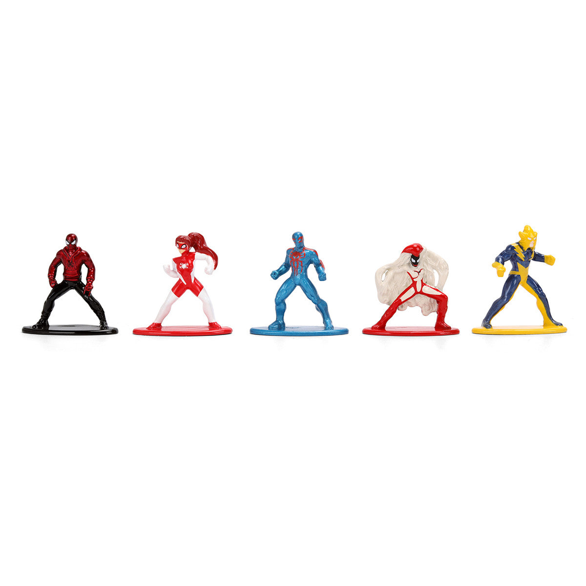 Set of 12 Diecast Figures "Spider-Man" Franchise "Nano Metalfigs" Series Diecast Models  by Jada LuxuryLifeWay Online Store