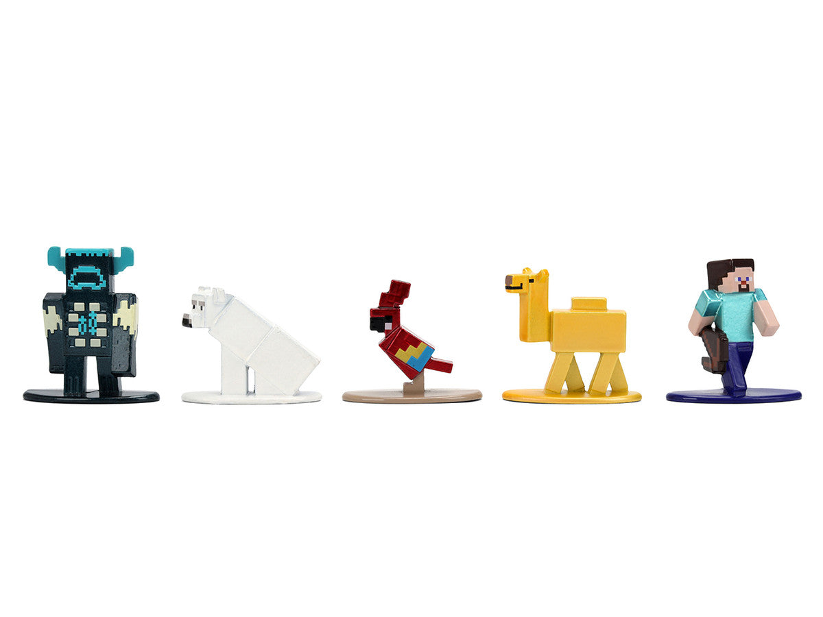 Set of 12 Diecast Figures "Minecraft" Video Game Wave 2 "Nano Metalfigs" Series Diecast models by Jada LuxuryLifeWay Online Store