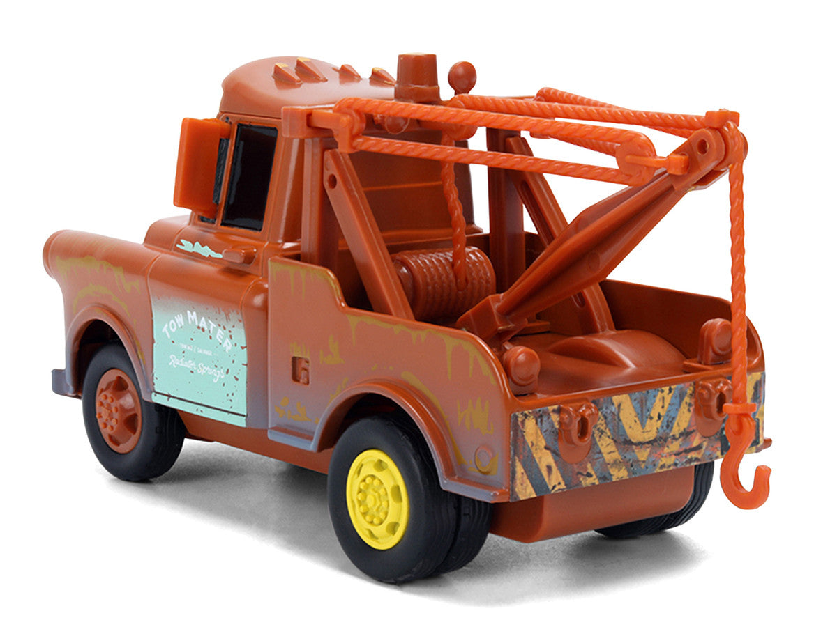 "Tow Mater" Tow Truck Brown (Rusted) "Cars" (2006) Movie "Hollywood Rides" Series 1/32 Diecast Model Car by Jada LuxuryLifeWay Online Store