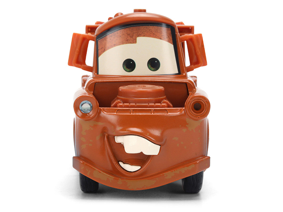 "Tow Mater" Tow Truck Brown (Rusted) "Cars" (2006) Movie "Hollywood Rides" Series 1/32 Diecast Model Car by Jada LuxuryLifeWay Online Store