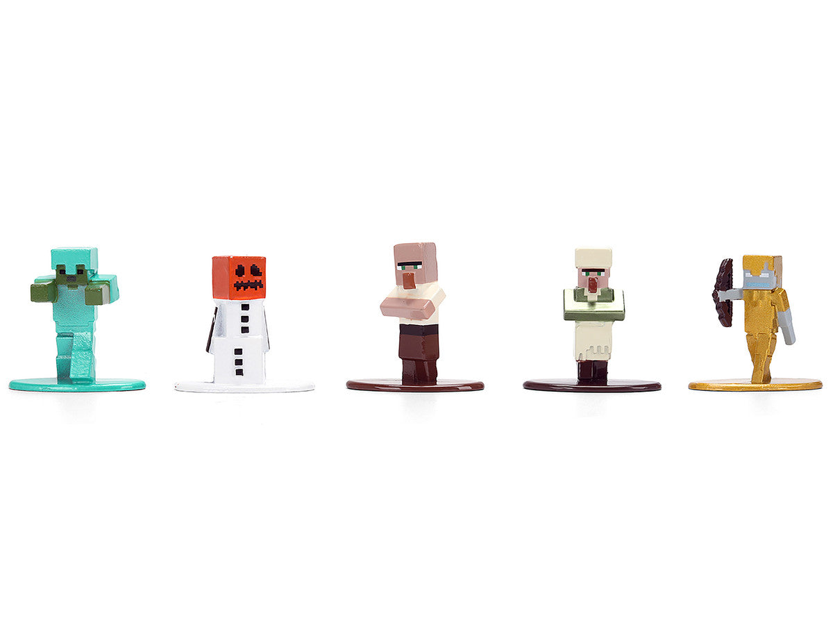 Set of 12 Diecast Figures "Minecraft" Video Game "Nano Metalfigs" Series Diecast Models by Jada LuxuryLifeWay Online Store