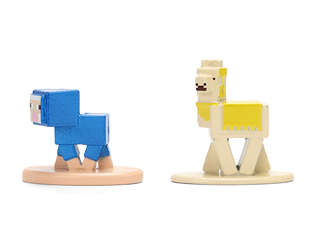 Set of 12 Diecast Figures "Minecraft" Video Game "Nano Metalfigs" Series Diecast Models by Jada LuxuryLifeWay Online Store
