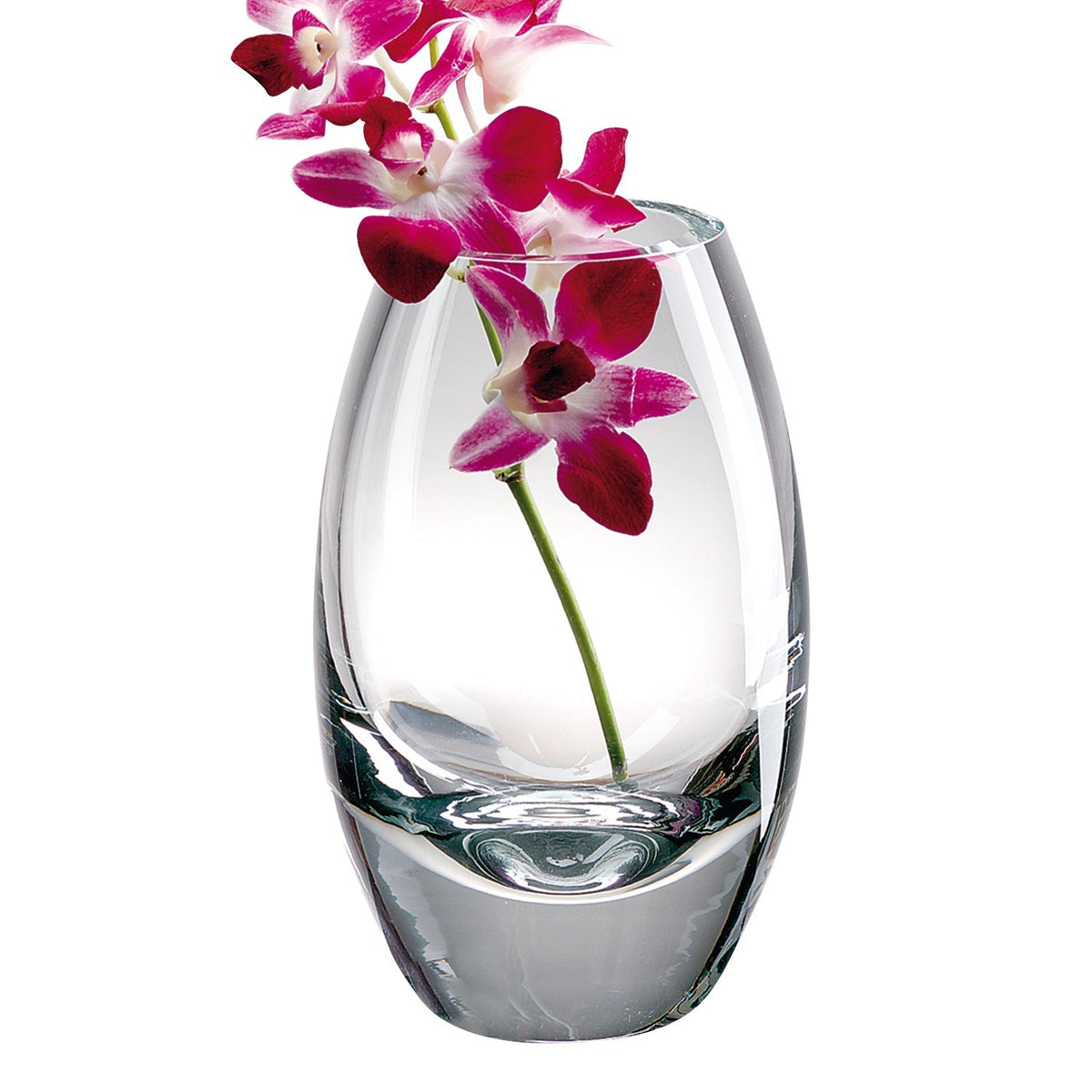 7" Clear Lead Free Crystal Oval Table Vase LuxuryLifeWay Online Store