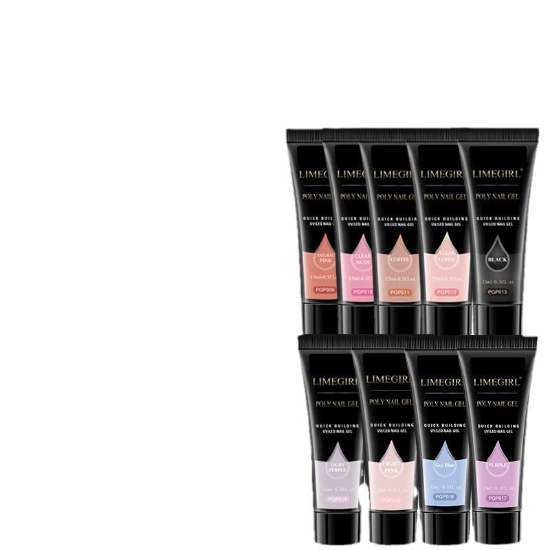 15ML Crystal Extension Ferrule Nail Tip Nail Beauty Tool Set LuxuryLifeWay Online Store