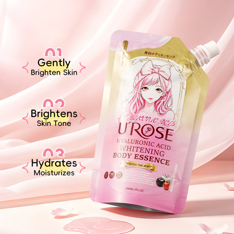 UROSE Hyaluronic Acid Whitening Body 300ml Tri Light Beauty