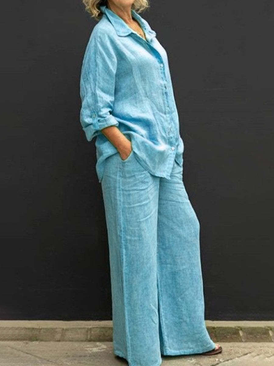 Women's Casual Urban Shirt Set NorixaFashion.com