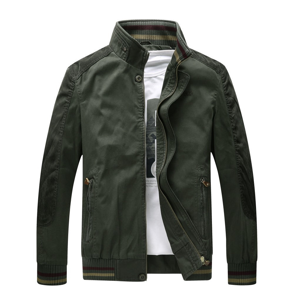 Jacket Men's Casual Plus Size Loose Young Men's Jacket Best YouTube Store