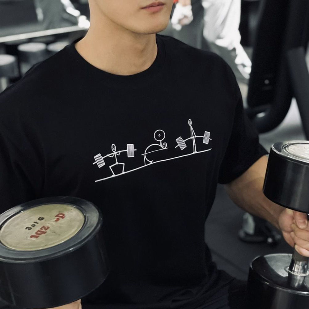 Men's Casual Cotton T-Shirt - Trendy Retro Style Pi-Mart