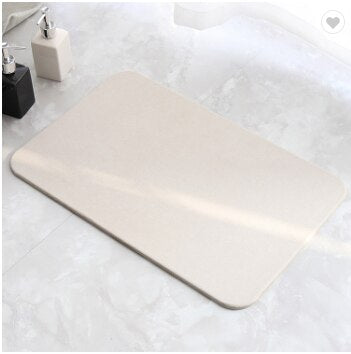 Anti-Slip Foot Pad Super Absorb Dry Diatomite Bath Mat