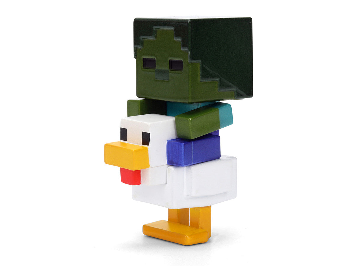 Set of 4 Diecast Figures "Minecraft" Video Game Wave 7 "Metalfigs" Series Diecast Models by Jada LuxuryLifeWay Online Store