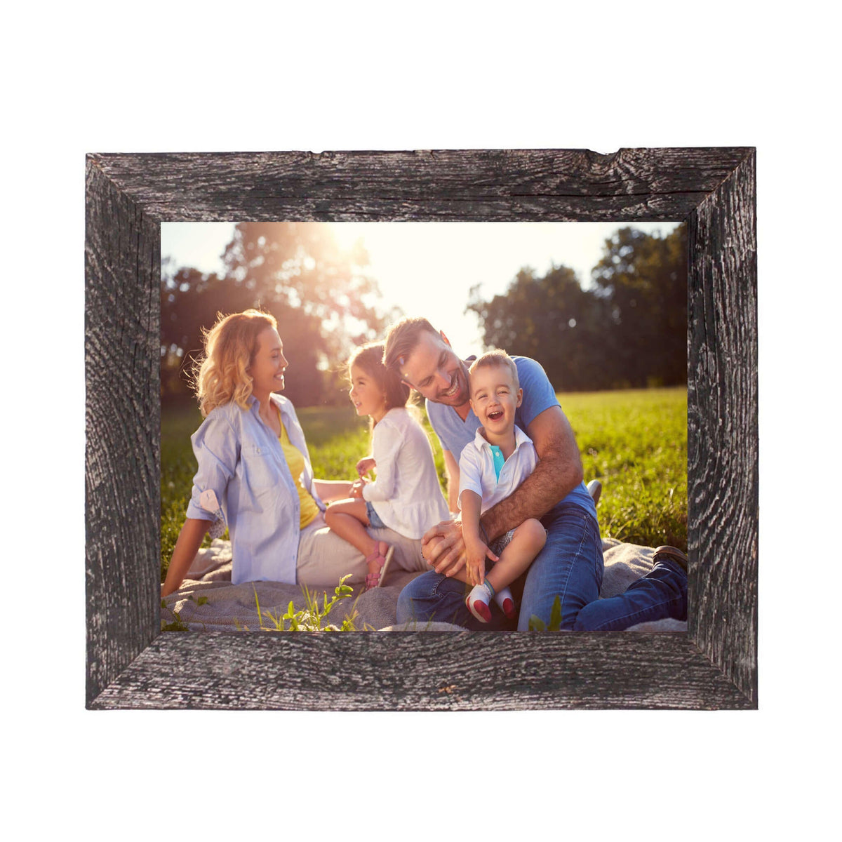18X24 Rustic Smoky Black Picture Frame With Plexiglass Holder LuxuryLifeWay Online Store