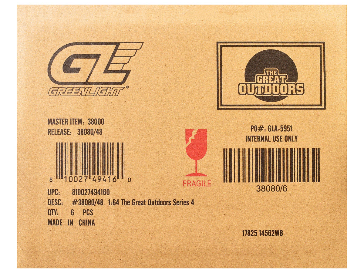 "The Great Outdoors" Series 4 Set of 6 pieces 1/64 Diecast Model Cars by Greenlight LuxuryLifeWay Online Store