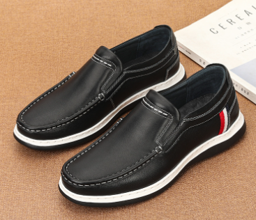 Genuine Leather Casual Men's Shoes - Fashion Brand LadyShow.Store