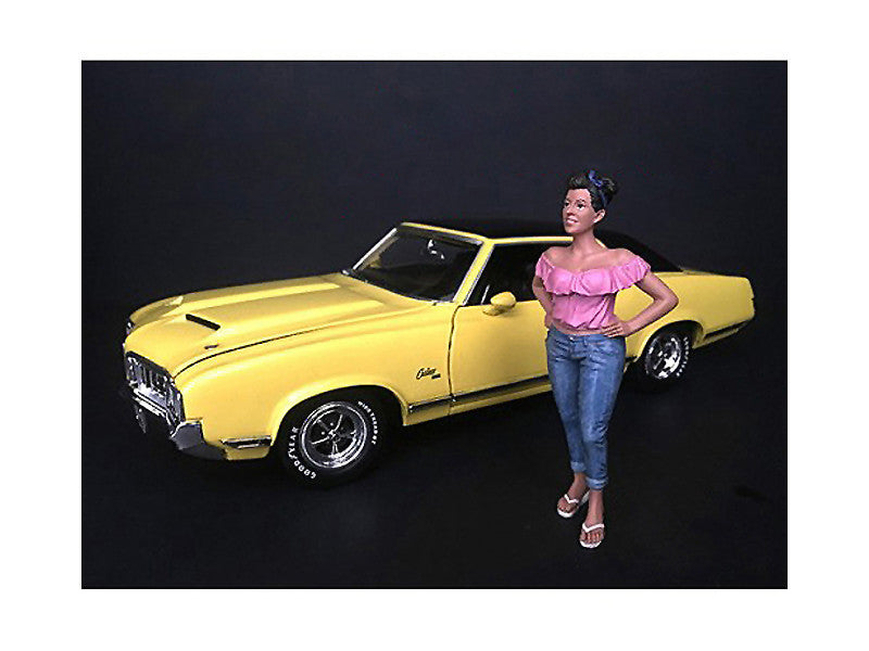 "Hanging Out II" Gloria Figurine for 1/18 Scale Models by American Diorama LuxuryLifeWay Online Store