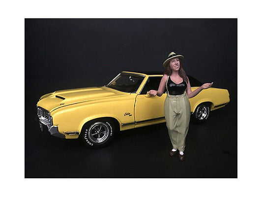 "Hanging Out II" Tanya Figurine for 1/18 Scale Models by American Diorama LuxuryLifeWay Online Store