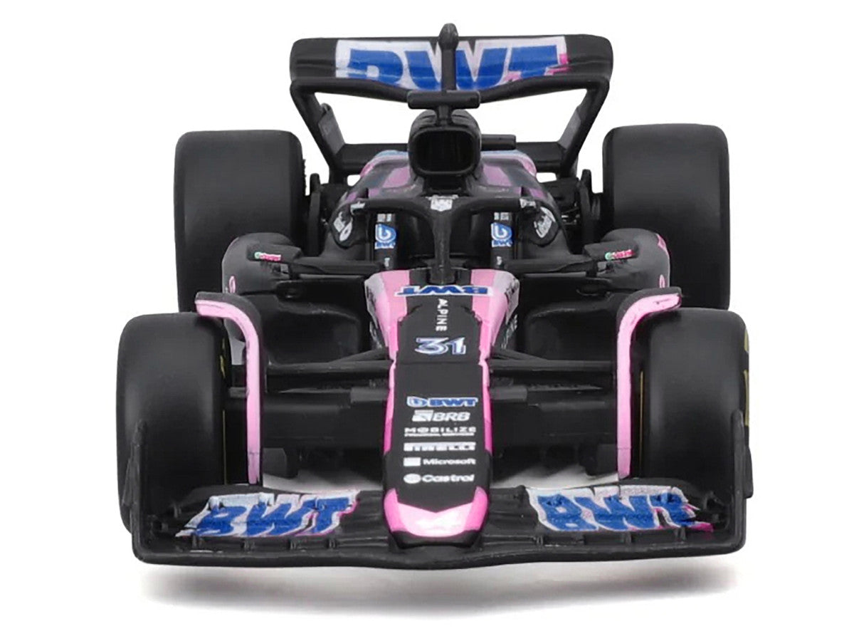 Alpine A524 #31 Esteban Ocon "BWT" "Formula One F1 World Championship" (2024) "Race" Series 1/43 Diecast Model Car by Bburago LuxuryLifeWay Online Store