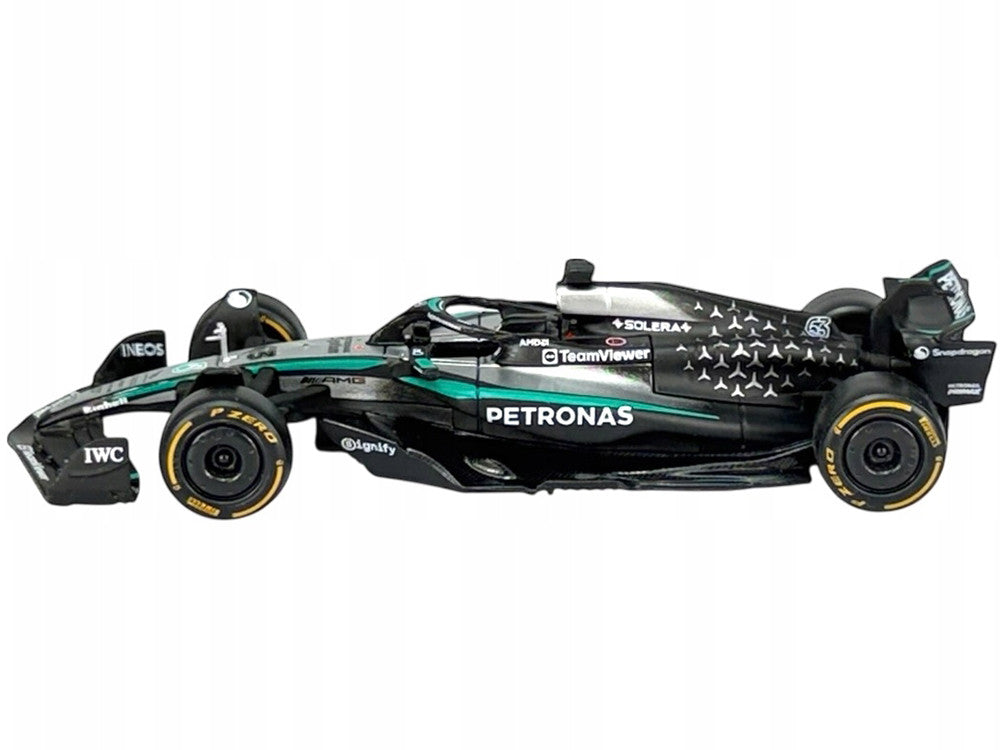 Mercedes-AMG F1 W16 E Performance #63 George Russell "Petronas" Formula One F1 World Championship (2025) "Race" Series 1/43 Diecast Model Car by Bburago LuxuryLifeWay Online Store