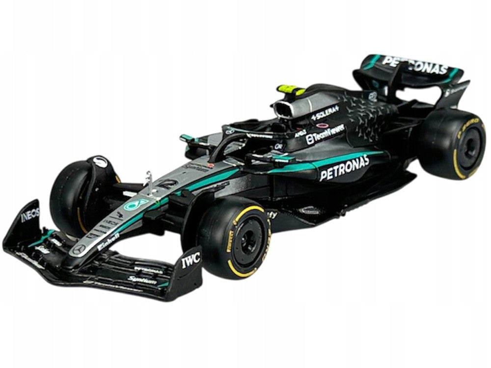 Mercedes-AMG F1 W16 E Performance #12 Kimi Antonelli "Petronas" Formula One F1 World Championship (2025) "Race" Series 1/43 Diecast Model Car by Bburago LuxuryLifeWay Online Store