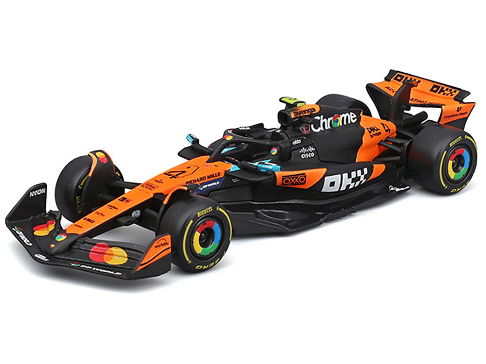 McLaren MCL39 #4 Lando Norris "OKX" Winner Formula One F1 "Australian GP" (2025) "Race" Series 1/43 Diecast Model Car by Bburago LuxuryLifeWay Online Store