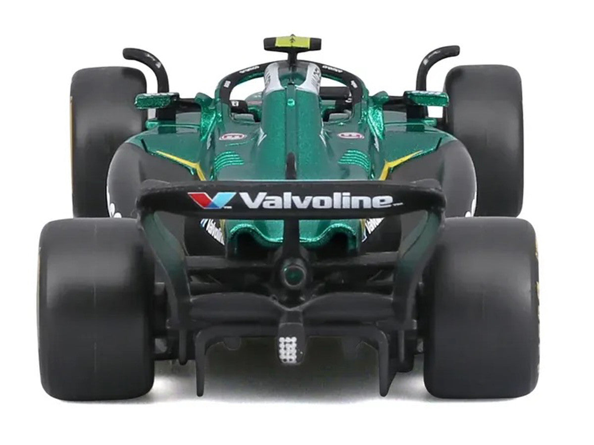 Aston Martin AMR25 #14 Fernando Alonso "Aramco" Formula One F1 World Championship (2025) "Race" Series 1/43 Diecast Model Car by Bburago LuxuryLifeWay Online Store