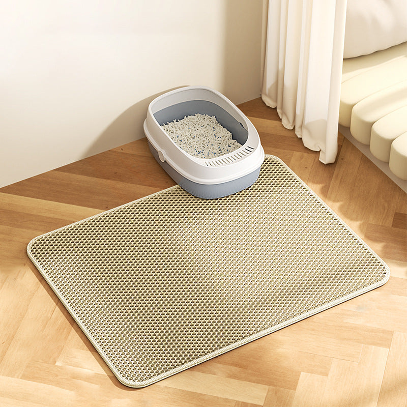 EVA Double-layer Removable Cat Litter Mat Pets Fashion
