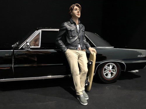 Skateboarder Figurine III for 1/24 Scale Models by American Diorama LuxuryLifeWay Online Store