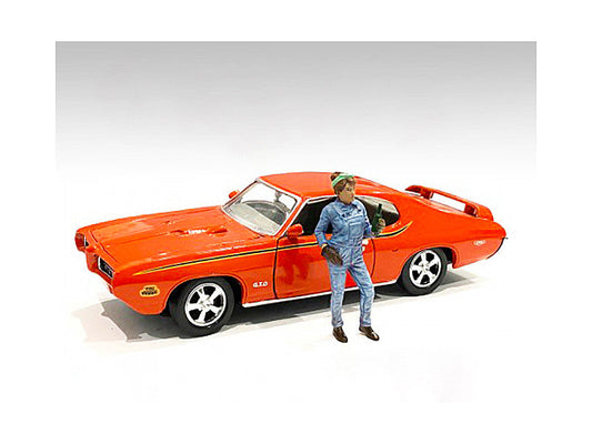 Retro Female Mechanic IV Figurine for 1/24 Scale Models by American Diorama LuxuryLifeWay Online Store