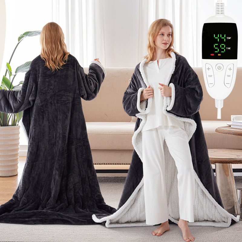 Wearable European And American Standard Electric Blanket Shawl