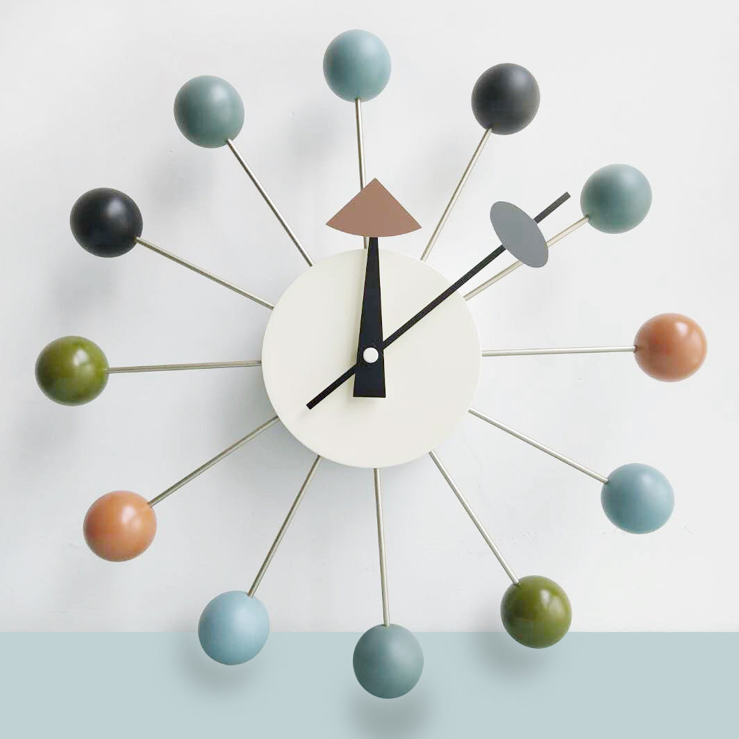 Candy wall clock PearlNestDecor.com