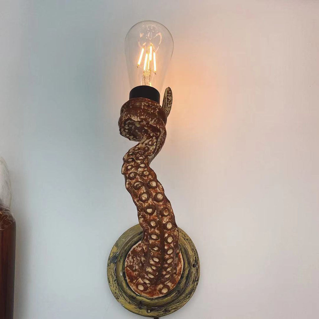 Retro Octopus Electric Light Tentacle Wall Sconces Lamp for Home Decor PearlNestDecor.com