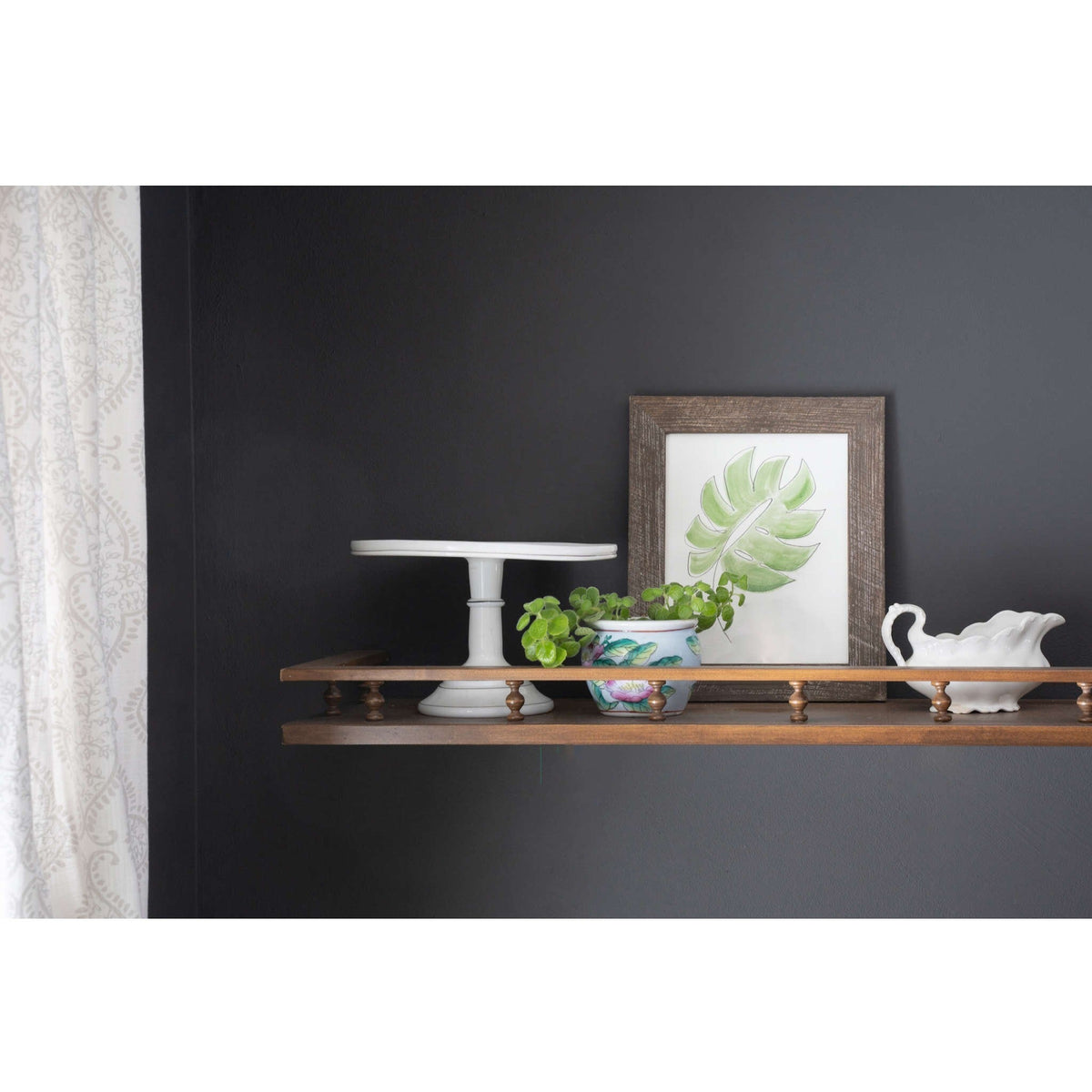 18" X 24" Rustic Farmhouse Espresso Wood Frame LuxuryLifeWay Online Store