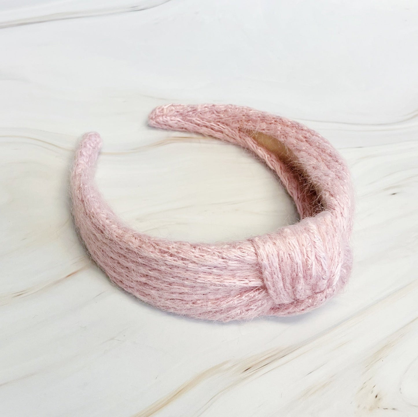 Cabled Knit Knotted Headband LadyShow.Store